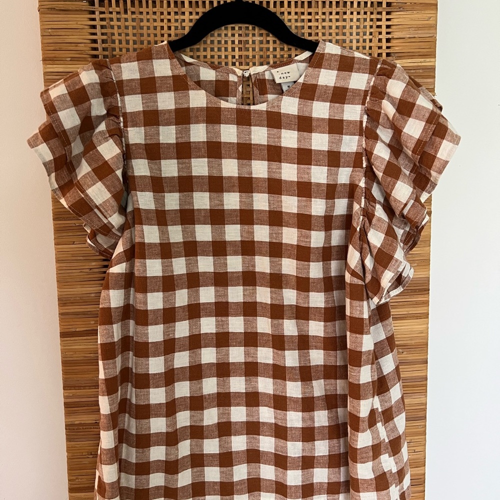 A New Day Gingham Top